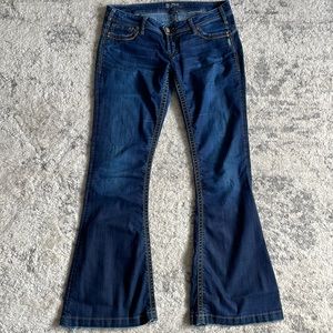 Silver Jeans Camden Rose Bell Flares